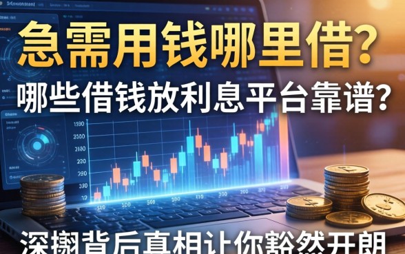 急需用钱哪里借？哪些借钱放利息平台靠谱？深扒背后真相让你豁然开朗