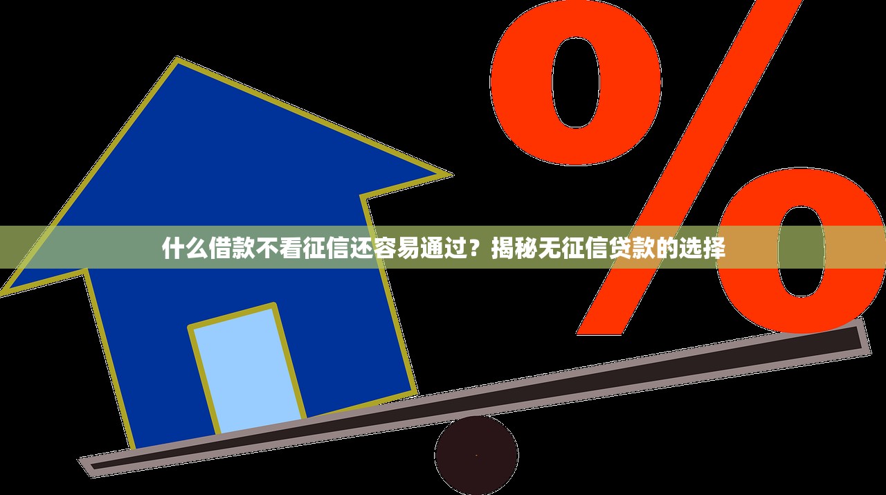 无视征信网贷秒下款新口子推荐