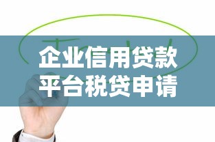 企业信用贷款平台税贷申请条件、流程及避坑指南