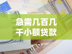 急需几百几千小额贷款?正规平台推荐及申请技巧 急需几百几千小额贷款?正规平台推荐及申请技巧