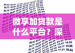 微享加贷款是什么平台？深度解析借款流程与风险提示