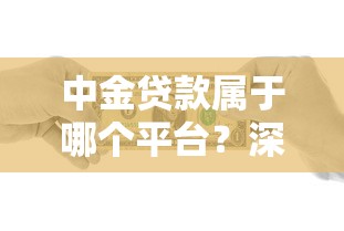 中金贷款属于哪个平台？深度解析中金贷款背景及正规性