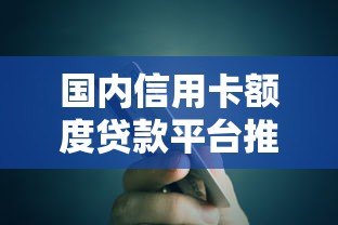 国内信用卡额度贷款平台推荐及申请攻略