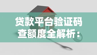 贷款平台验证码查额度全解析：安全操作与注意事项