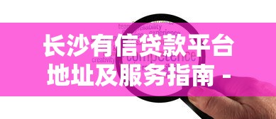 长沙有信贷款平台地址及服务指南 - 快速找到可靠贷款渠道