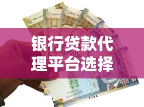 银行贷款代理平台选择指南：如何高效对接金融机构与客户需求