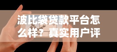 波比袋贷款平台怎么样?真实用户评测+贷款申请全攻略 波比袋贷款平台怎么样?真实用户评测+贷款申请全攻略