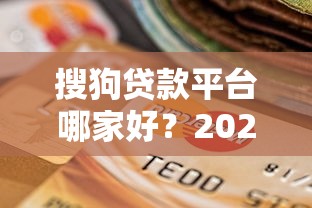 搜狗贷款平台哪家好？2023年最新评测与选择指南