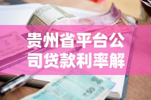 贵州省平台公司贷款利率解析：影响因素、申请流程及优惠政策