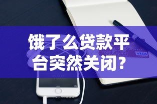 饿了么贷款平台突然关闭？深度解析原因及替代方案推荐