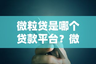 拼多多出小额贷了，整理五个人工审批贷款软件