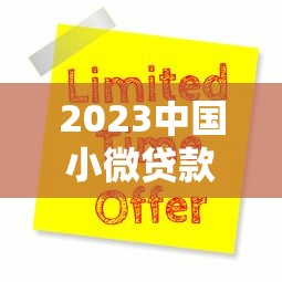 2023中国小微贷款平台排行榜:十大靠谱平台解析与申请攻略 2023中国小微贷款平台排行榜:十大靠谱平台解析与申请攻略