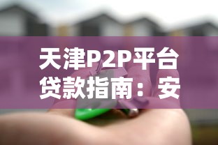 天津P2P平台贷款指南：安全借贷与理财全解析