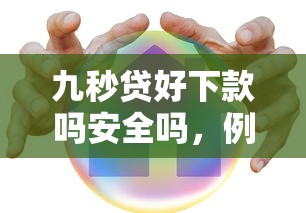 九秒贷好下款吗安全吗，例举5个找贷款平台