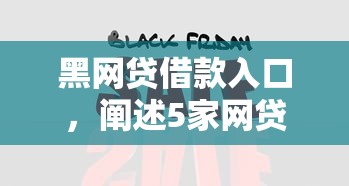 黑网贷借款入口，阐述5家网贷平台都很好借钱
