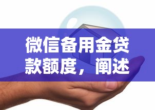 微信备用金贷款额度，阐述5家在借款平台借钱安全