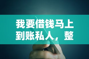我要借钱马上到账私人，整理五个十六岁贷款平台