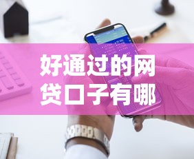 好通过的网贷口子有哪些，国内五大低息贷款平台