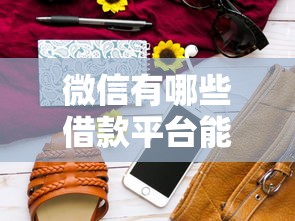 微信有哪些借款平台能秒过，国内五大黑户包下的口子