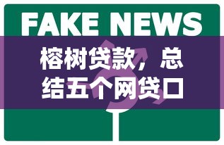 榕树贷款,总结五个网贷口子 榕树贷款,总结五个网贷口子