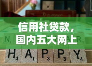信用社贷款，国内五大网上平台借钱不还会怎样