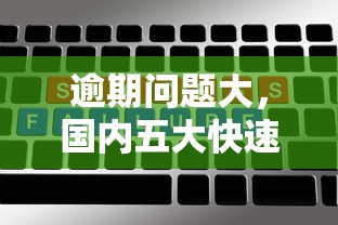 逾期问题大，国内五大快速下款不看征信的平台