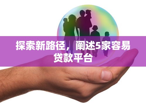 探索新路径，阐述5家容易贷款平台