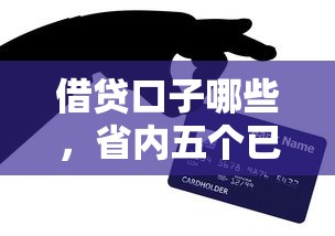借贷口子哪些，省内五个已经是黑户了还能借到钱的软件