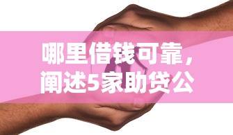 哪里借钱可靠，阐述5家助贷公司黑户口子有什么