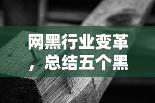 网黑行业变革，总结五个黑户能贷款的平台有什么