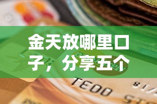 金天放哪里口子，分享五个容易下到款的平台