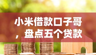小米借款口子哥，盘点五个贷款平台靠谱利息低
