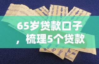 65岁贷款口子，梳理5个贷款平台怎么投诉