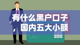 有什么黑户口子，国内五大小额平台借钱容易通过不看征信