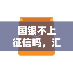 国银不上征信吗，汇总五个个人小额贷款平台