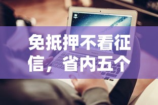 免抵押不看征信，省内五个平台贷款利息低