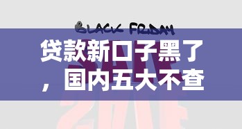 贷款新口子黑了，国内五大不查征信的贷款软件
