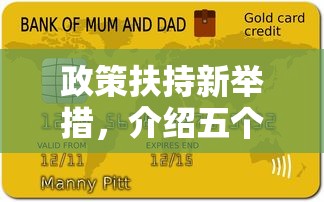 政策扶持新举措，介绍五个逾期也能贷款的平台
