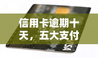 信用卡逾期十天，五大支付宝贷款平台