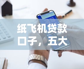 纸飞机贷款口子，五大好的贷款平台利息低