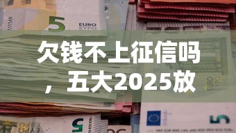欠钱不上征信吗，五大2025放水的贷款口子