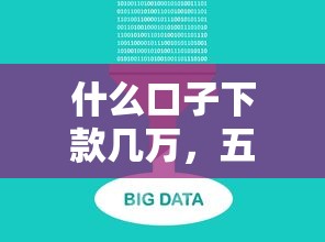 什么口子下款几万，五大融贷款平台