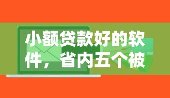 小额贷款好的软件，省内五个被执行人下款口子
