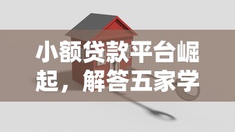 小额贷款平台崛起，解答五家学生分期贷款平台