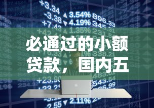 必通过的小额贷款，国内五大十大贷款平台