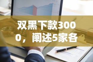 双黑下款3000，阐述5家各种贷款平台