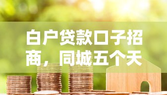 白户贷款口子招商，同城五个天津贷款平台