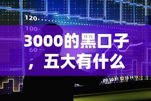 3000的黑口子，五大有什么正规的贷款平台