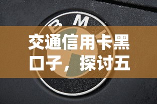 交通信用卡黑口子，探讨五款和安逸花一样的平台还