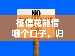 征信花能借哪个口子，归纳5个安全的借钱平台